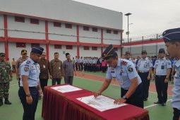 Lapas Cikarang gelar deklarasi kinerja dan pencanangan zona integritas WBBM