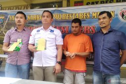 Polisi tangkap kurir sabu jaringan internasional di Medan