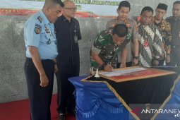 Forkopimda tanda tangani fakta zona integritas Polres Bangka