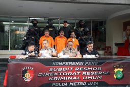 Polda Metro bekuk dua maling motor lintas daerah dari Sukabumi