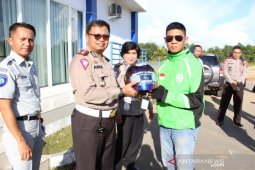 Dirlantas Polda Kalsel ingatkan ojol tak mangkal sembarangan