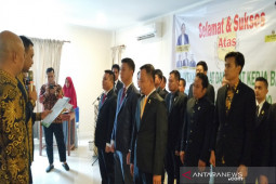 Zainal Arifin dilantik jadi Ketua HIPMI Madina