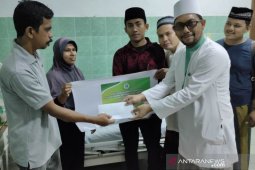 RU-I beri donasi ke Zidan, bocah penderita Leukimia Phenotyping di RSUZA