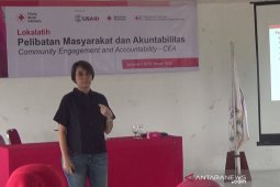 PMI sosialisasi pentingnya pelibatan masyarakat dalam program kesiapsiaagaan bencana