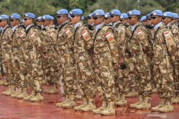 Seorang anggota pasukan perdamaian Indonesia gugur di Kongo