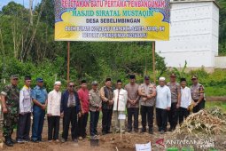 Terbakar 1955, Masjid Siratal Mustakim kembali dibangun
