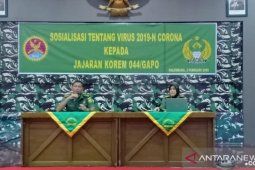 Antisipasi penyebaran virus corona, Korem Gapo gelar sosialisasi