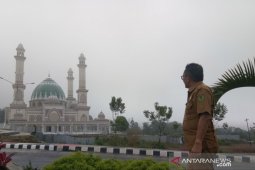 Selesai dikerjakan, CJH Tapsel 2020 akan dilepas dari masjid termegah ini