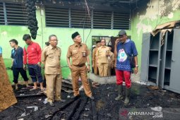Sekda Tamzil tinjau lokasi kebakaran di MAN 1 HST