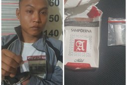 Polisi Stabat amankan pemilik sabu-sabu