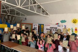 ACT salurkan ratusan Al Quran dan bantuan  pangan untuk pengungsi Suriah