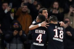 PSG kian kokoh di puncak klasemen setelah bungkam  Nantes 2-1