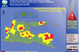 BMKG: Jatim mulai masuk masa pancaroba hujan ke kemarau