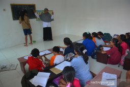 Sekolah terdampak banjir di Mojokerto