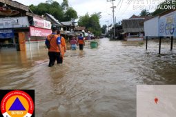 Pasar Mahe Haruai lumpuh total akibat banjir