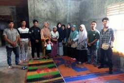 Serikat Mahasiswa Tapsel salurkan bantuan bagi korban kebakaran Sialaman