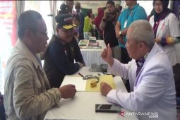 Dinkes Kalsel meriahkan HPN 2020 melalui pengobatan gratis