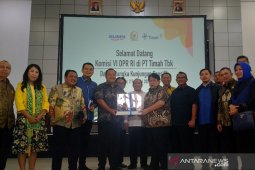 Komisi VI DPR kunjungan kerja ke PT Timah