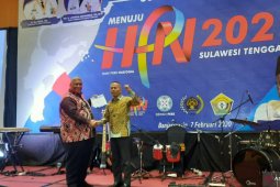 Sultra tesmi tuan rumah HPN 2021
