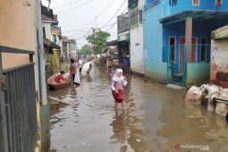 Lima kecamatan di Kabupaten Bandung kembali dilanda banjir