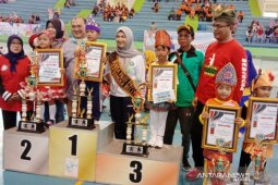 TK Nusantara Desa Delas juara senam bedincak kategori PAUD