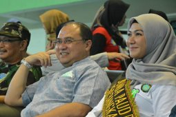 Kemeriahan lomba senam bedincak kategori PAUD