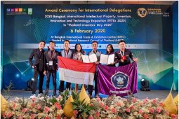 FK dan FMIPA Undiksha raih medali IPITEx di Thailand