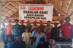 AMAN  bangun sekolah adat di Pegunungan Bangga Kabupaten Sigi