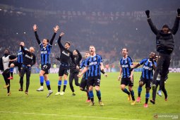 Liga Italia, Inter puncaki klasemen setelah balik menang 4-2 dalam derbi Milan