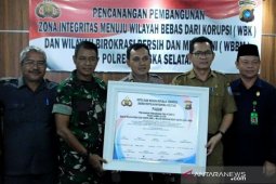 Polres Bangka Selatan berkomitmen membangun ZI menuju WBK dan WBBM