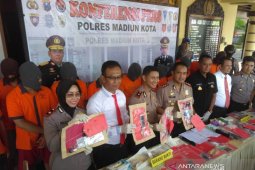 Polres Madiun Kota ungkap sembilan kasus penyalahgunaan narkoba