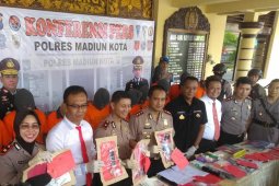 Polres Madiun Kota tangani sembilan kasus pidana umum, 12 tersangka ditangkap