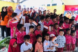 Gubernur Jatim resmikan gedung SD di kawasan gempa Donggala (Video)