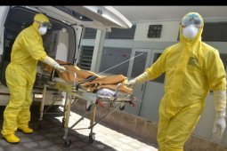 Simulasi penanganan virus corona di RSUP Sanglah