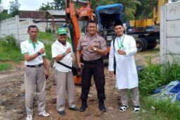 GGF beri bantuan bibit tanaman buah ke Polres Lampung Tengah