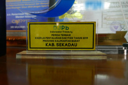 Sekadau raih penghargaan pengelola DAK terbaik Se-Kalbar