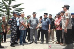 Gubernur tinjau dua lokasi bersama Kapolda Babel dan Bupati Beltim