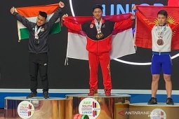 Muhammad Faathir kembali pecahkan rekor dunia remaja di Tashkent, Uzbekistan