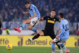 Lazio depak Inter dari peringkat kedua klasemen Liga Italia