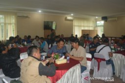 Tingkatkan sinergisitas, Korem 045/Gaya "Ngopi Bareng" wartawan
