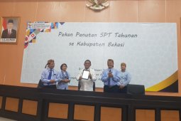 Tingkat kepatuhan wajib pajak di Kabupaten Bekasi catat 55 persen