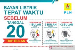 PLN Imbau pelanggan bayar rekening listrik tepat waktu
