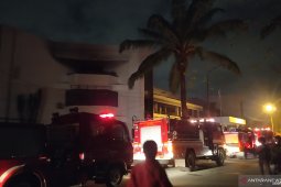 Gedung Fakultas Ekonomi dan Bisnis USU terbakar