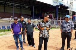 Sidak Stadion Brawijaya Kediri