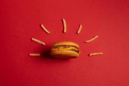 Unik, burger vegetarian dari "3D Printer"