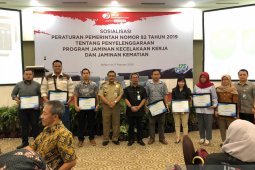 Adaro terima penghargaan dari BPJS Ketenagakerjaan