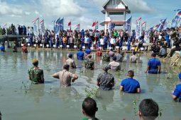 Panglima TNI tanam 20.000 bibit pohon bakau di pesisir Tangerang