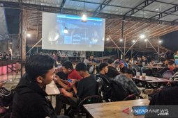 Peserta antusias ikuti turnamen "games online" ANTARA - Samudera Coffee
