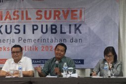 Hasil survei, TNI jadi lembaga dengan tingkat kepuasan tertinggi