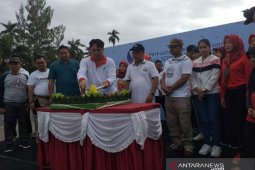 Peringati HUT ke-19, BPOM Pangkalpinang gelar "Car Free Day"